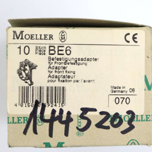 Klöckner Möller Befestigungsadapter BE6 (10Stk.) OVP