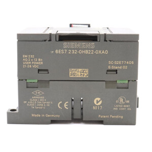 Simatic S7-200 EM232 6ES7 232-0HB22-0XA0 GEB