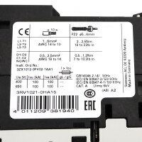 Siemens Leistungsschalter 3RV1021-0HA15 GEB