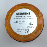 Siemens Dauerlichelement gelb 8WD4 420-5AD GEB