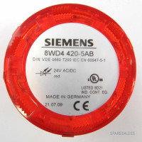 Siemens Dauerlichelement rot 8WD4 420-5AB GEB