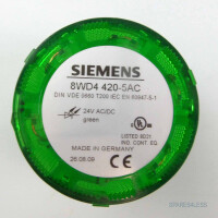 Siemens Dauerlichelement grün 8WD4 420-5AC GEB