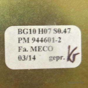 Festo Beck Monitor PS1 BG10 160836 #K2 GEB