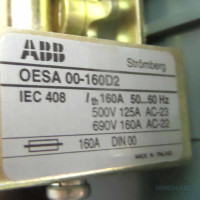 ABB Fuse Switch OESA 00-160D2 / R5082600 GEB