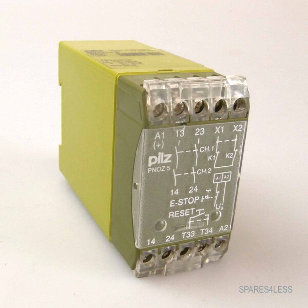 Pilz Sicherheitsschaltgerät PNOZ 5 24VDC 2S 474590 GEB