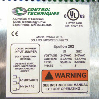 CONTROL TECHNIQUES Frequenzumrichter EB-202 EB-202-00-000 GEB