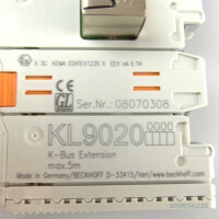 Beckhoff Klemmenbusverlängerungs-Endklemme KL9020 GEB