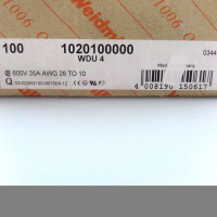 Weidmüller Reihenklemme WDU4 1020100000 (100Stk.) OVP