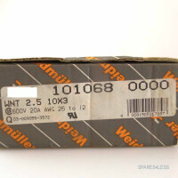 Weidmüller W-Reihenklemme WNT 2,5 10x3 1010680000 (99Stk.) OVP