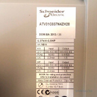 Schneider Frequenzumrichter Altivar 31 ATV31C037N4ZH28 058772 OVP