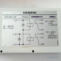 Siemens Koppelrelais-Baugruppe 6DR2804-8A OVP