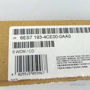 Simatic S7 ET200S 6ES7 193-4CE00-0AA0 OVP