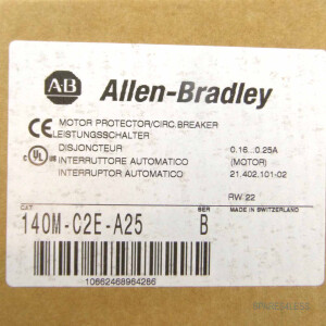 Allen Bradley Motorschutzschalter 140M-C2E-A25 Ser.B OVP