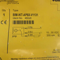 Turck Magnetfeldsensor perma prox BIM-IKT-AP6X-V1131 46220 OVP