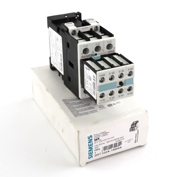 Siemens Leistungsschütz 3RT1024-1BB44 OVP
