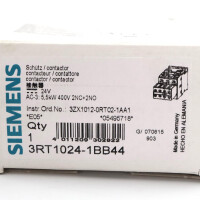 Siemens Leistungsschütz 3RT1024-1BB44 OVP