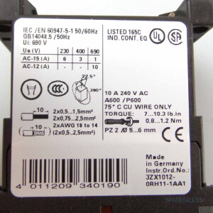 Siemens Hilfsschütz 3RH1344-1BB40 OVP