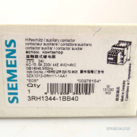 Siemens Hilfsschütz 3RH1344-1BB40 OVP