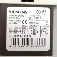 Siemens Hilfsschütz 3RH1344-1BB40 OVP