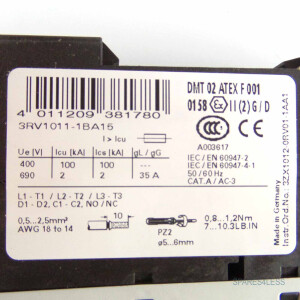 Siemens Leistungsschalter 3RV1011-1BA15 OVP