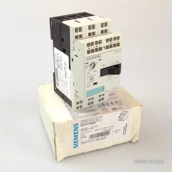 Siemens Leistungsschalter 3RV1011-0EA25 OVP