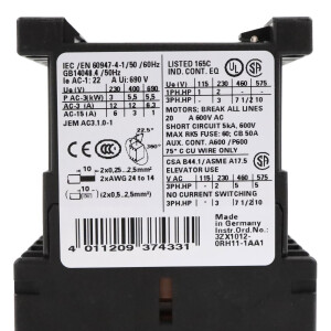 Siemens Leistungsschütz 3RT1017-2BB42 OVP