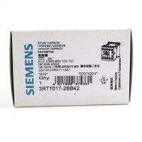 Siemens Leistungsschütz 3RT1017-2BB42 OVP
