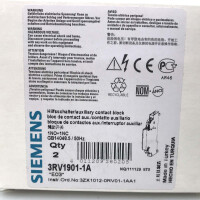 Siemens Hilfsschalter 3RV1901-1A (2Stk.) OVP