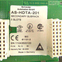 Schneider Automation Secondary Subrack AS-HDTA-201 GEB