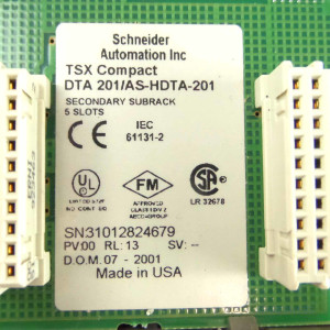Schneider Automation TSX Compact Secondary Subrack DTA201/AS-HDTA-201 GEB
