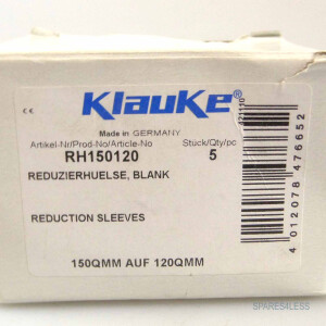 Klauke Reduzierhuelse 150QMM AUF 120QMM RH150120 (5Stk.) OVP