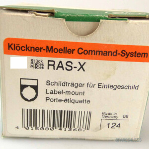 Klöckner Möller Schildträger RAS-X (35Stk.) OVP