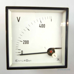 Müller + Ziegler Voltmeter 0/200/400V NOV
