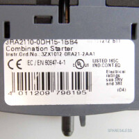 Siemens Verbraucherabzweig 3RA2110-0DH15-1BB4 GEB