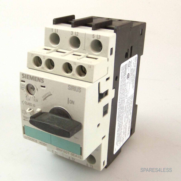 Siemens Leistungsschalter 3RV1021-0EA15 GEB