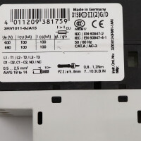 Siemens Leistungsschalter 3RV1011-0JA15 GEB