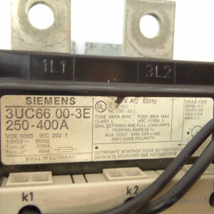 Siemens Überlastrelais 3UC6600-3E GEB