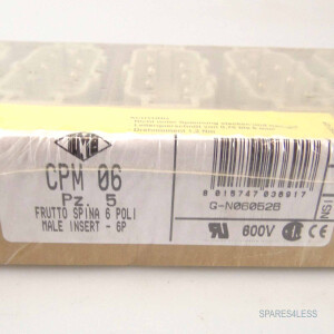 ILME Einsatz für Industriesteckverbinder CPM06 (5Stk) OVP