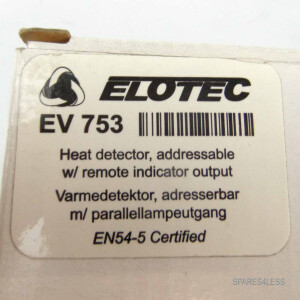 ELOTEC Wärmedetektor EV753 OVP