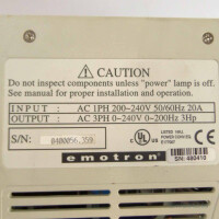 emotron Frequenzumrichter DFE23-10 2,2kW GEB