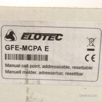 ELOTEC Manuell Melder GFE-MCPA E OVP