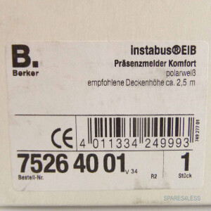 Berker Instabus EIB Präsenzmelder 75264001 OVP