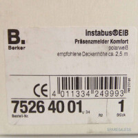 Berker Instabus EIB Präsenzmelder 75264001 OVP