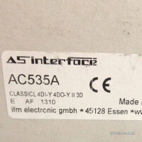 ifm AS-Interface AC535A ClassicL 4DI-Y 4DO-Y II 3D OVP