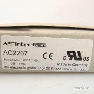 ifm AS-Interface AC2267 SmartLine25 4DI 4DO T C AUX OVP