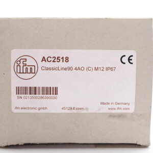 ifm AS-Interface ClassicLine90 4AO (C) M12 IP67 AC2518 OVP