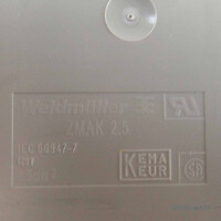 Weidmüller Z-Reihenklemme ZMAK 2.5 1768000000 (24Stk.) OVP