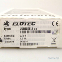 ELOTEC Brandmelder Jubilee 2 de OVP