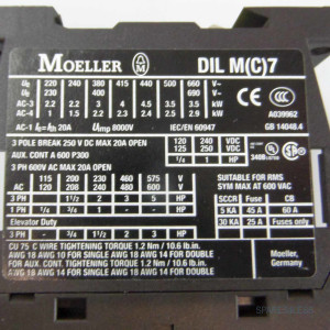 Klöckner Möller Schütz DILM7-10 DILM(C)7  230V/50/60Hz GEB