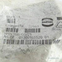 Harting Tüllengehäuse HAN 16B-GS-21 09300161520 OVP